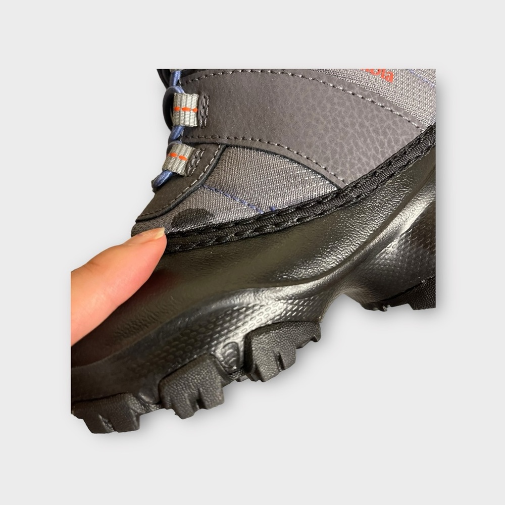 Columbia Rope Tow III Gray Waterproof Winter Boots - Picture 3 of 8
